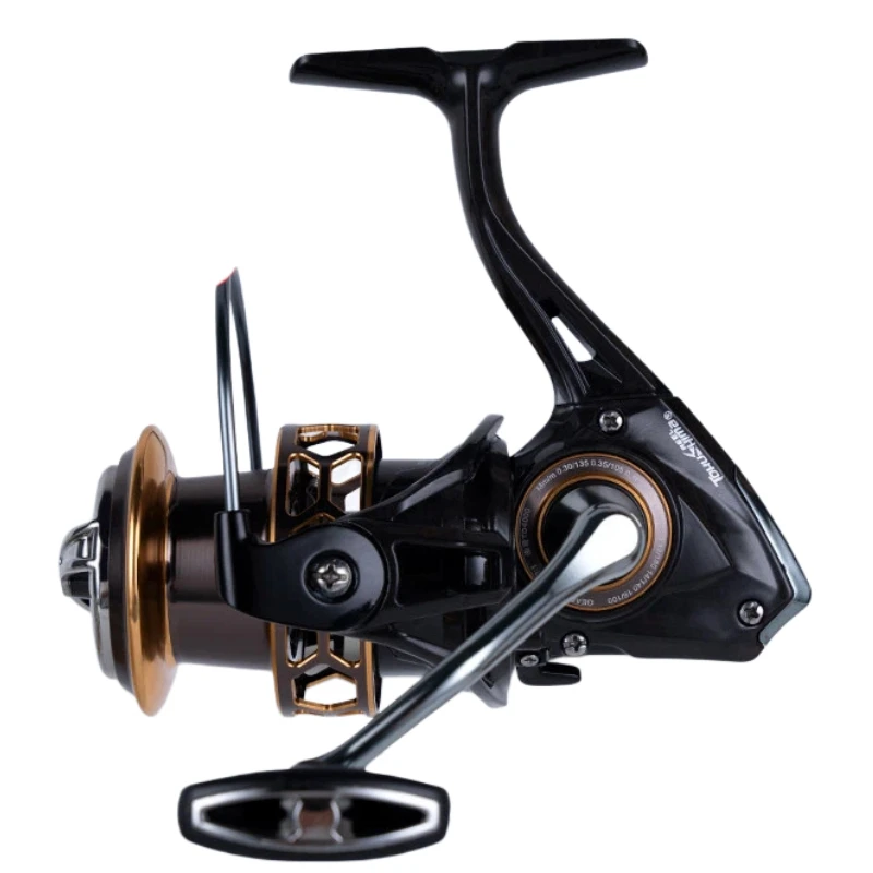Carrete spinning lanzado largo carbono bobina metálica poco profunda - imagen 3