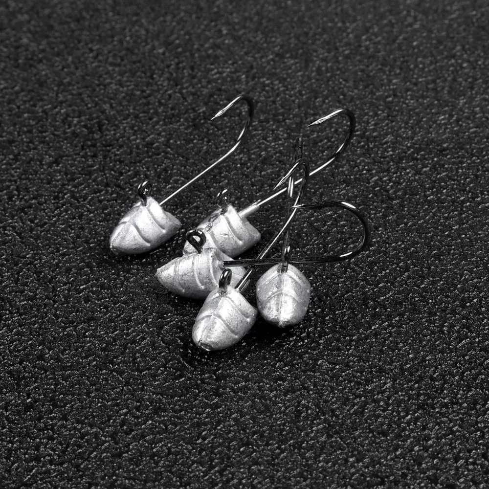 MrLurion Jig Head para vinilo con anzuelo pequeño y púas - imagen 5
