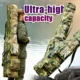 JOSBY Bolsa para caña de pescar plegable con doble compartimento