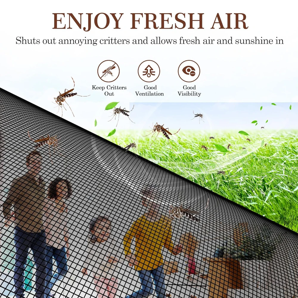 Mosquitera magnética para puerta – Fácil montaje y cierre automático - imagen 3