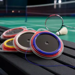 Cuerda de bádminton nanofibra carbono profesional – Encordado seguro