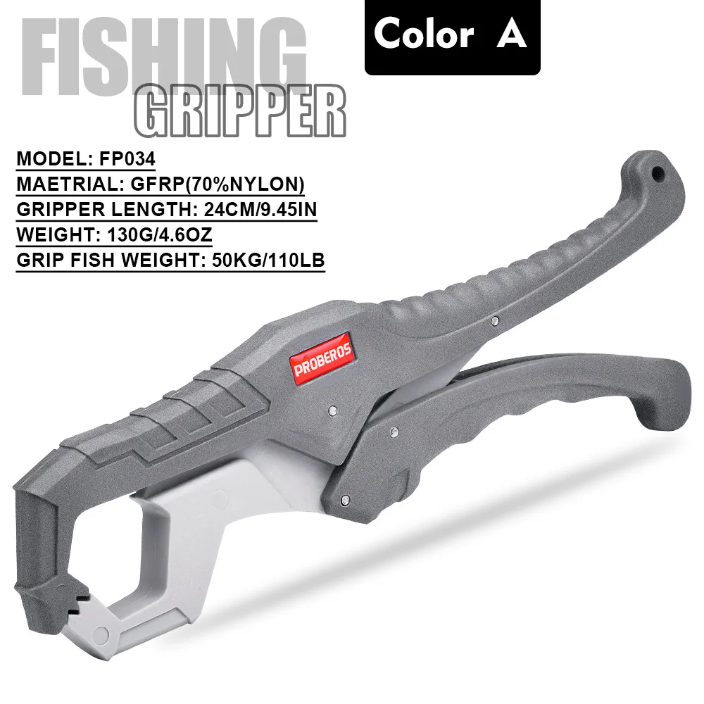 Alicates nailon para pesca de carpa y lubina con agarre labio