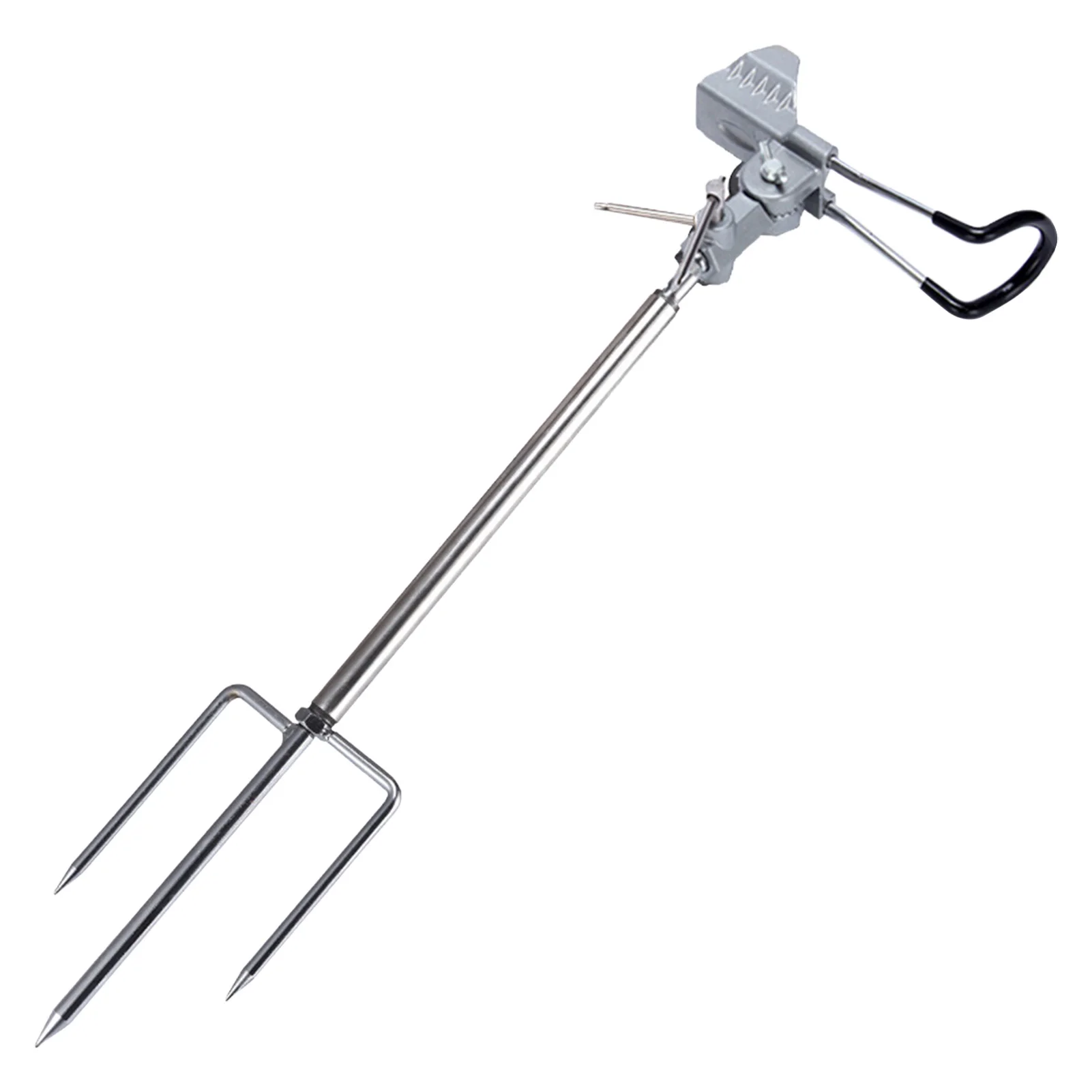 Enchufe de tierra triangular resistente para soporte de pesca