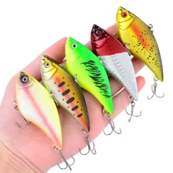 Wobbler crankbait de hundimiento con anzuelos triples VIB señuelo