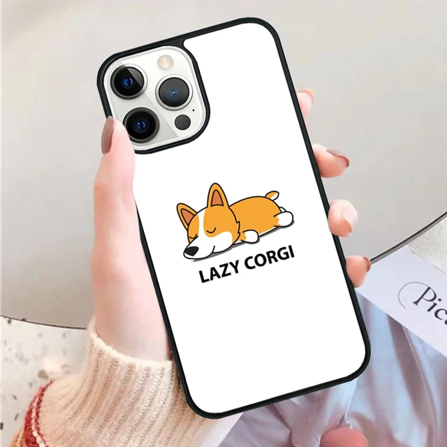 Funda corgi en detalle