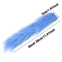 Fibra sintética pelo largo para atado de streamers de trucha