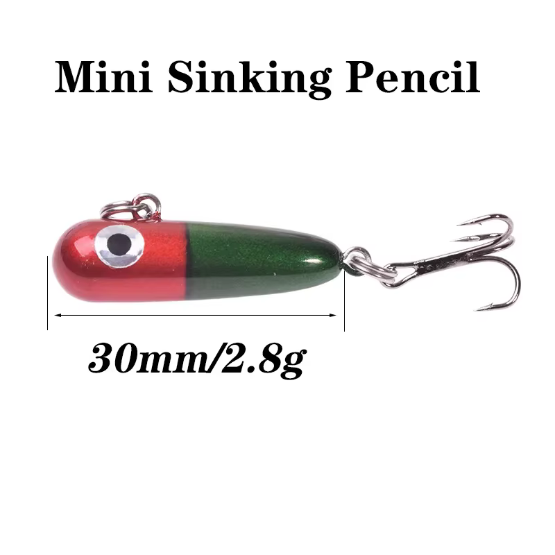 Cebo Pencil Bait hundido para lubina y trucha – Artificial flotante - imagen 5
