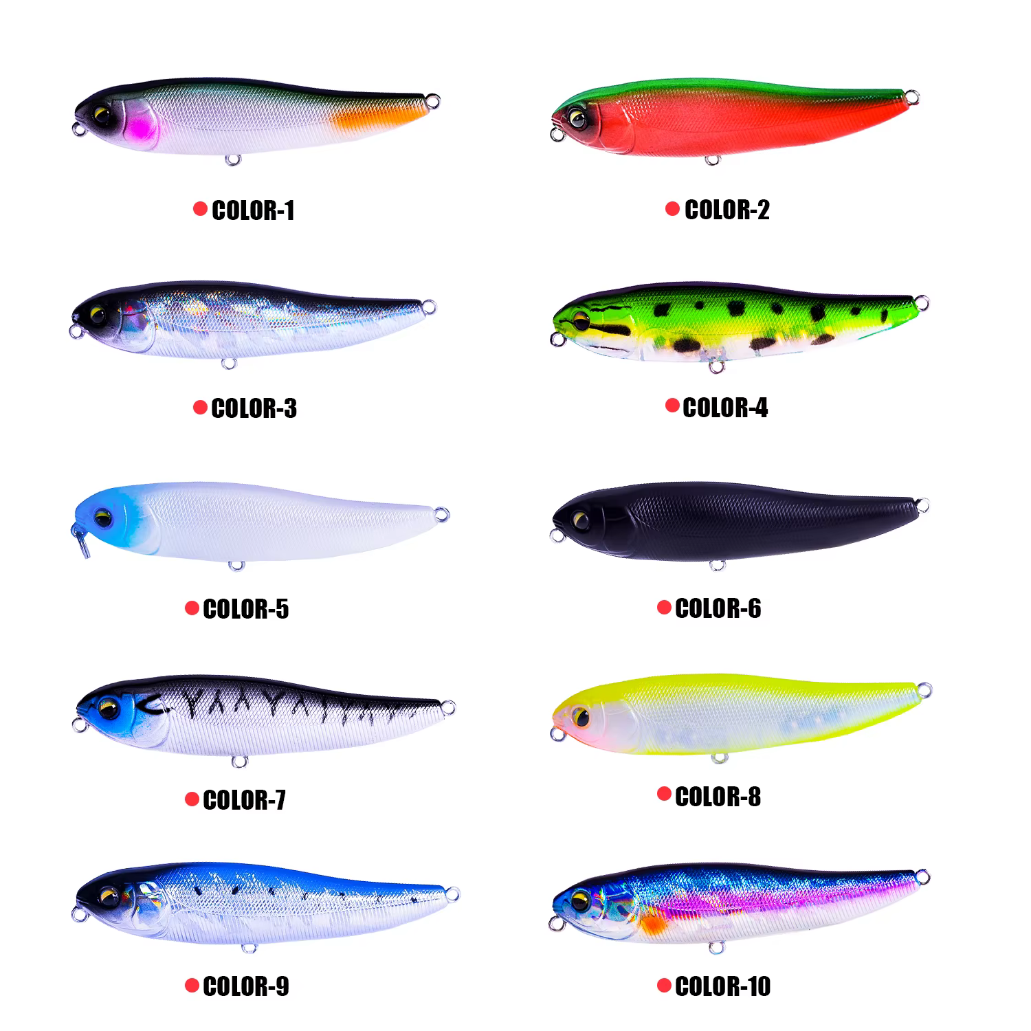 Señuelo lápiz 8 g 75 mm - Wobblers flotantes para carpa - imagen 3