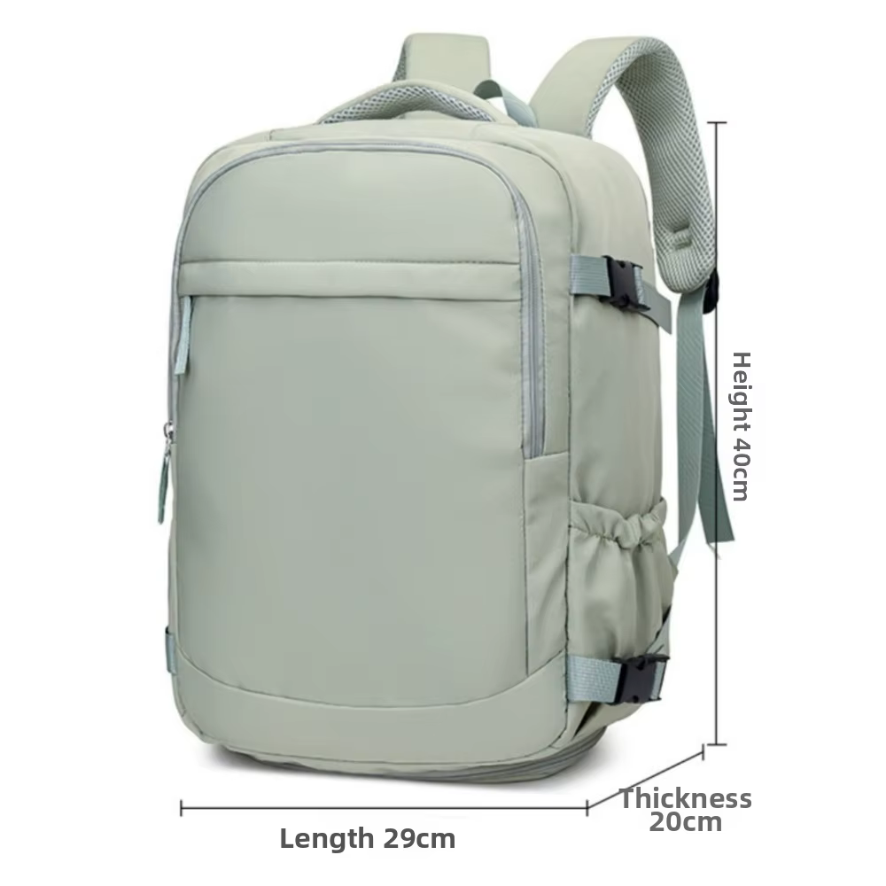 Mochila de viaje unisex 2026 vista frontal