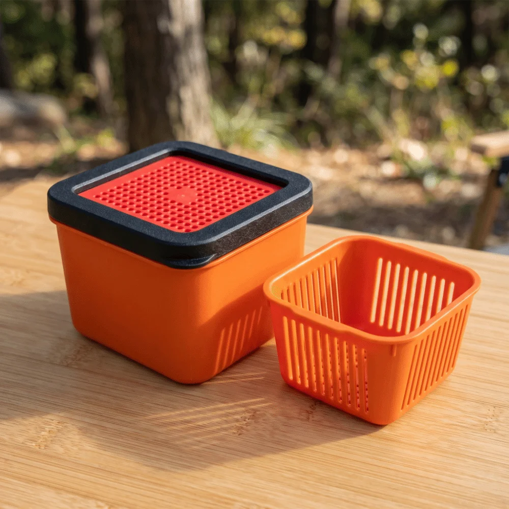 Contenedor de cebo vivo portátil para pesca al aire libre