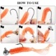 Señuelos Blandos Jig Head FREE FISHER para lubina y perca vinilo - imagen 5