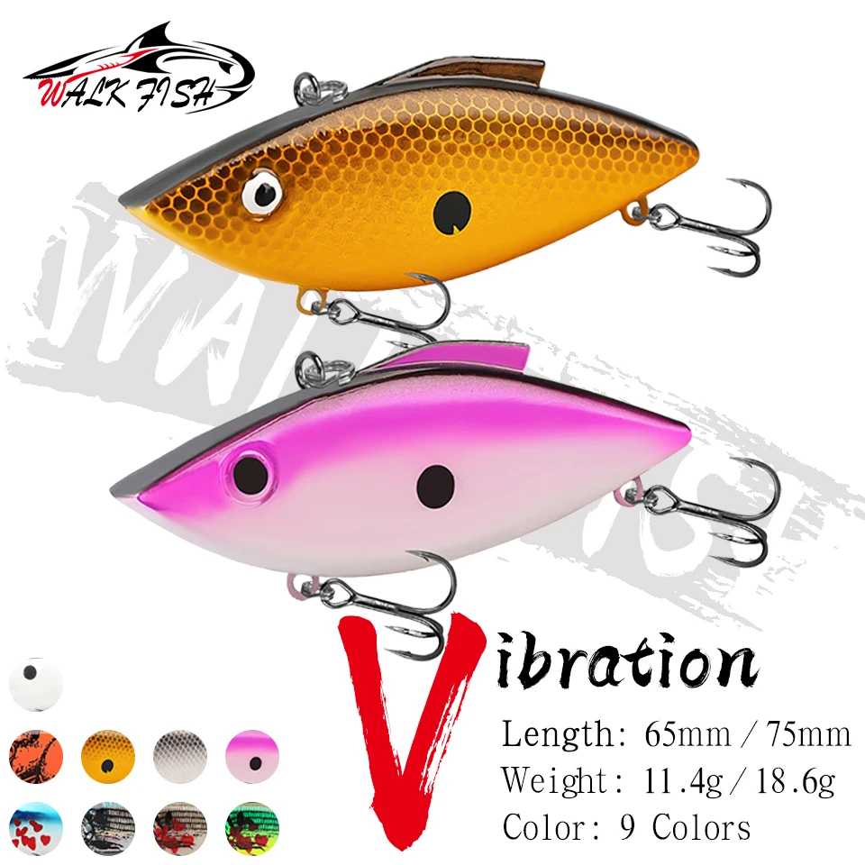 WALK FISH Señuelo VIB con sonajero – Pesca en profundidad