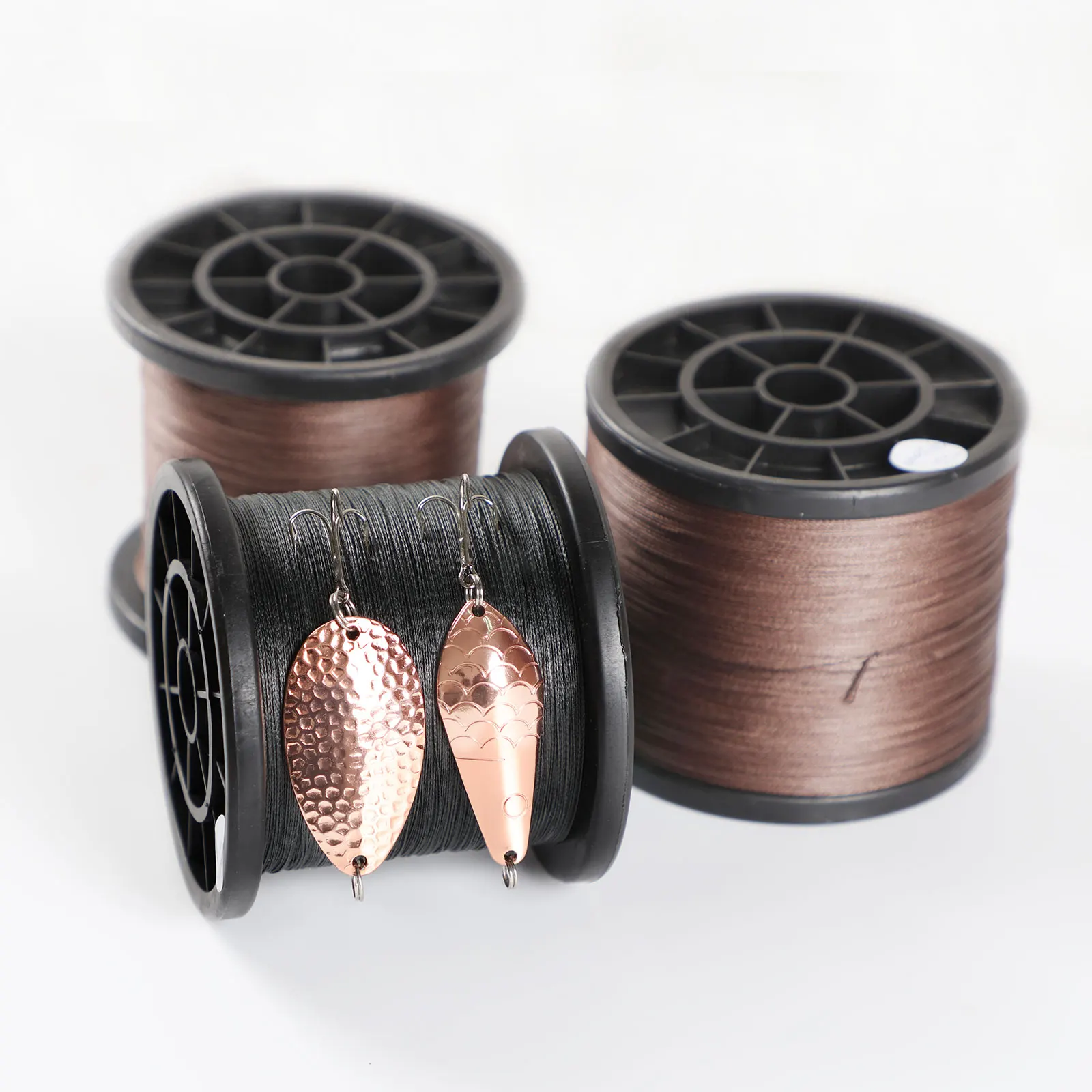 Cucharas giratorias FREE FISHER para lucio – metal con anzuelos - imagen 5