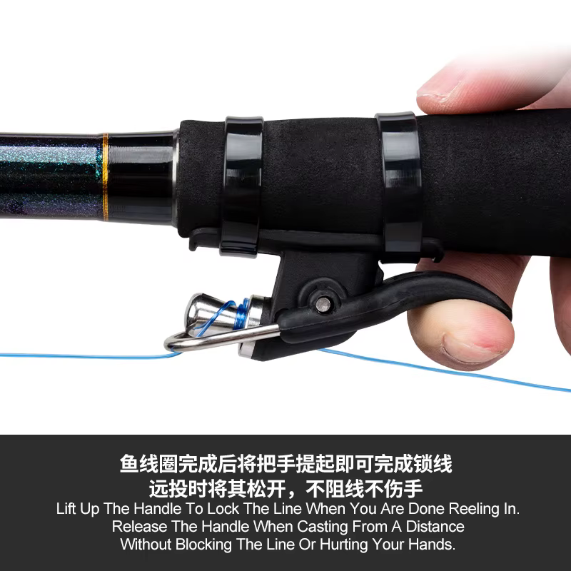 TEASER Protector de dedo para carrete fijo – Gatillo de pesca - imagen 5