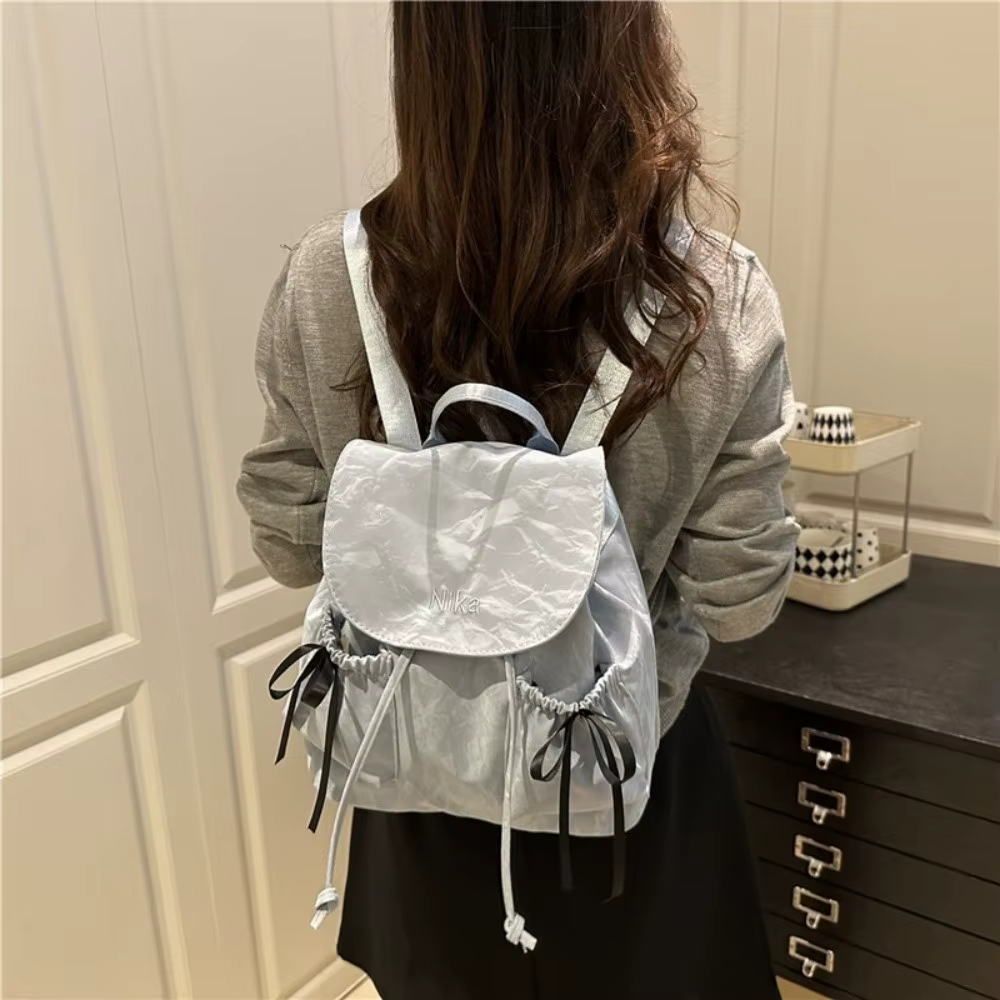 Mochila con cordón para mujer – Gran capacidad y viaje - imagen 4