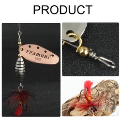 FTK Spinner Bait triple anzuelo para lubina y lucio