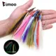 Señuelos streamer luminosos para lucios y tarpones, ojos 3D epoxi - imagen 3