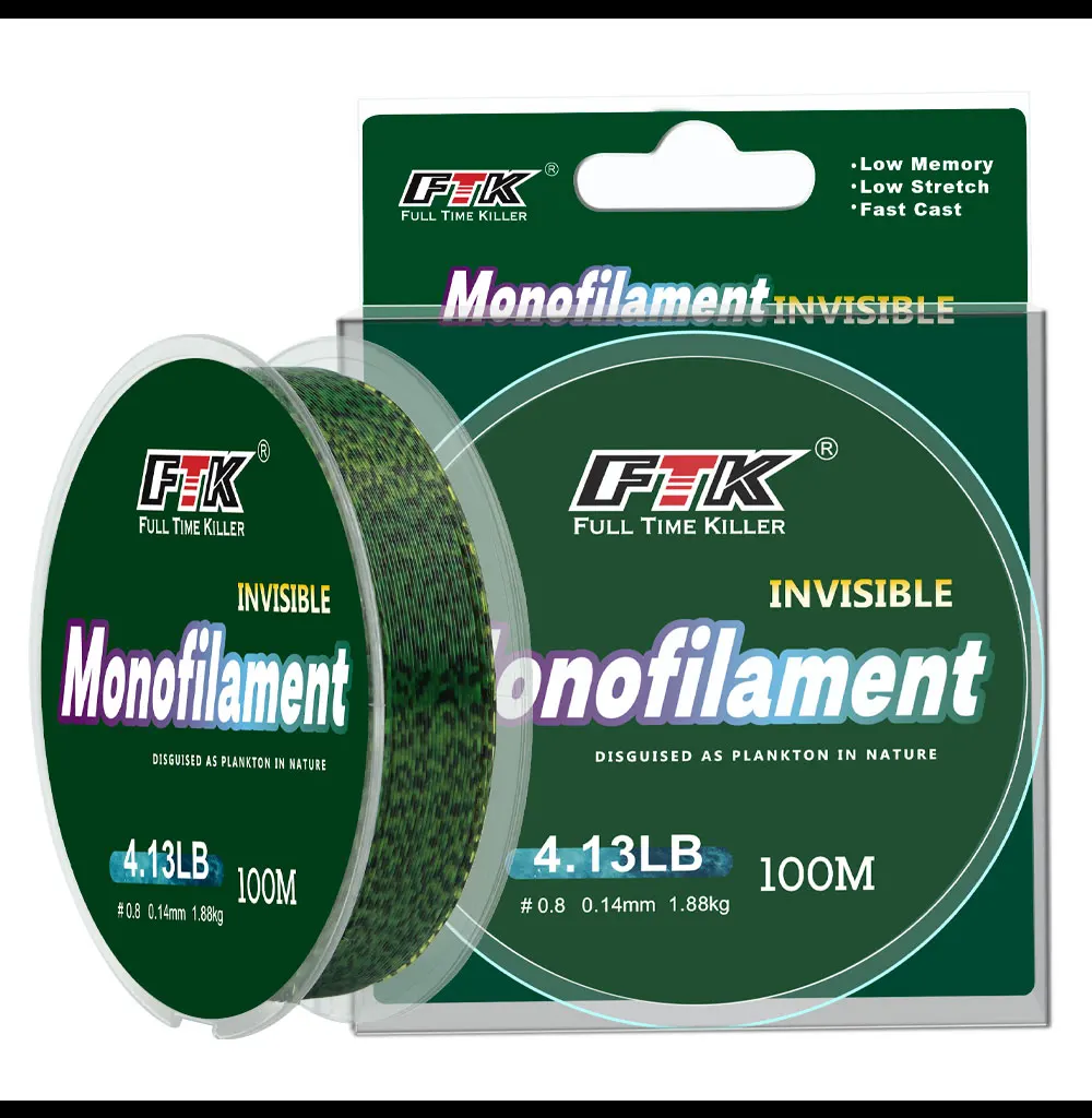 Rollo de fluorocarbono FTK con etiqueta de especificaciones