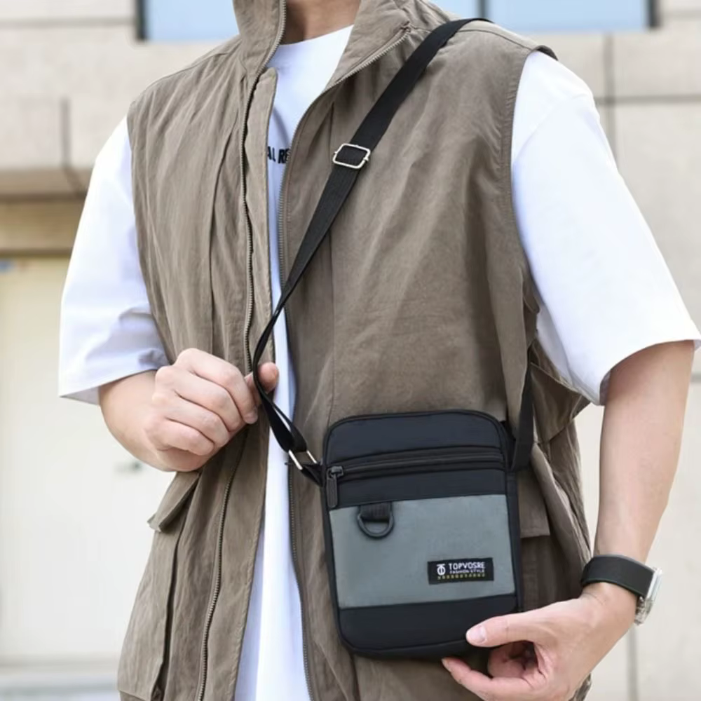 Bolso Bandolera Crossbody Oxford para Hombre – Gran Capacidad - imagen 3