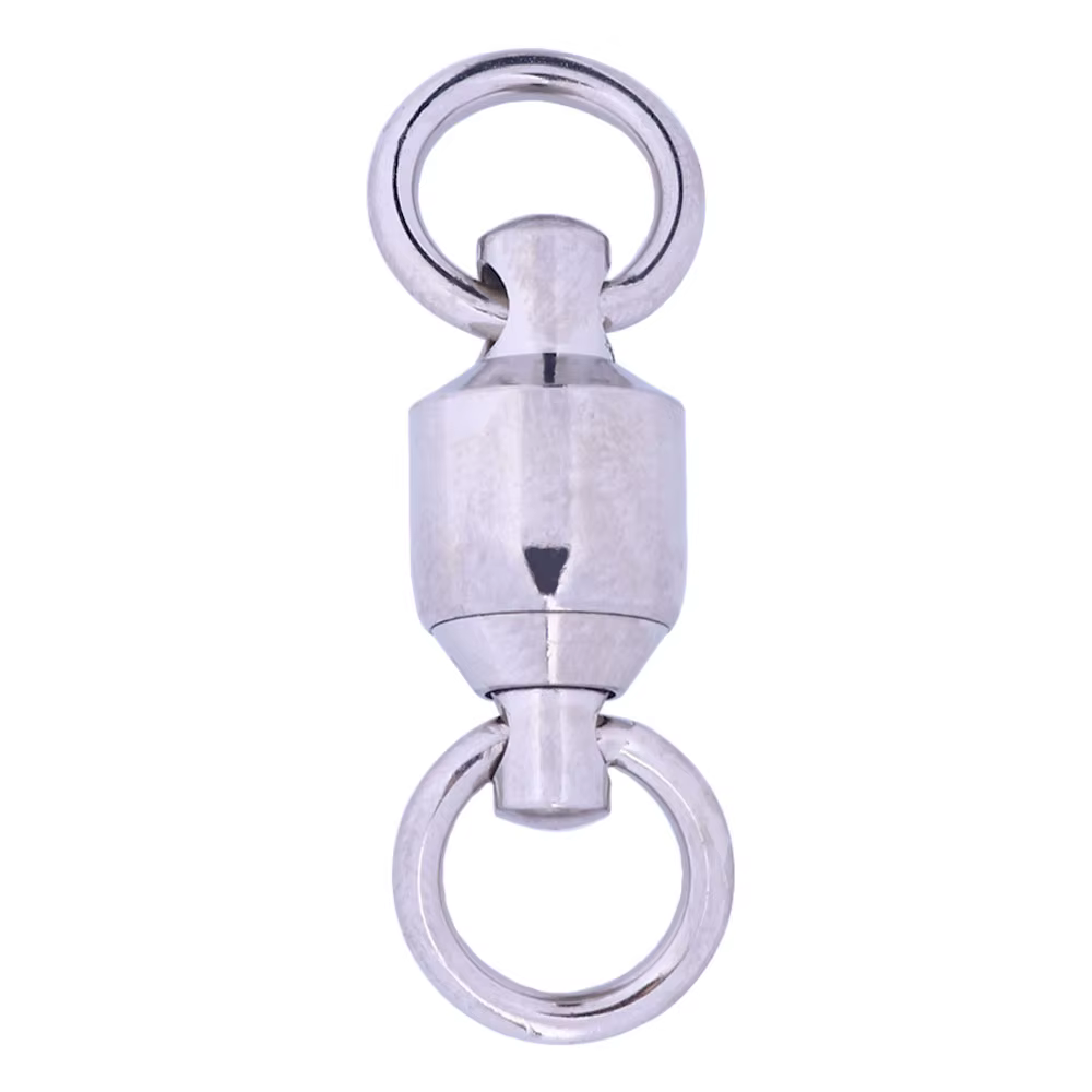 Conectores giratorios acero inoxidable rodamiento bolas pesca arrastre jigging - imagen 3