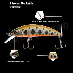 Señuelo minnow wobbler para carpa