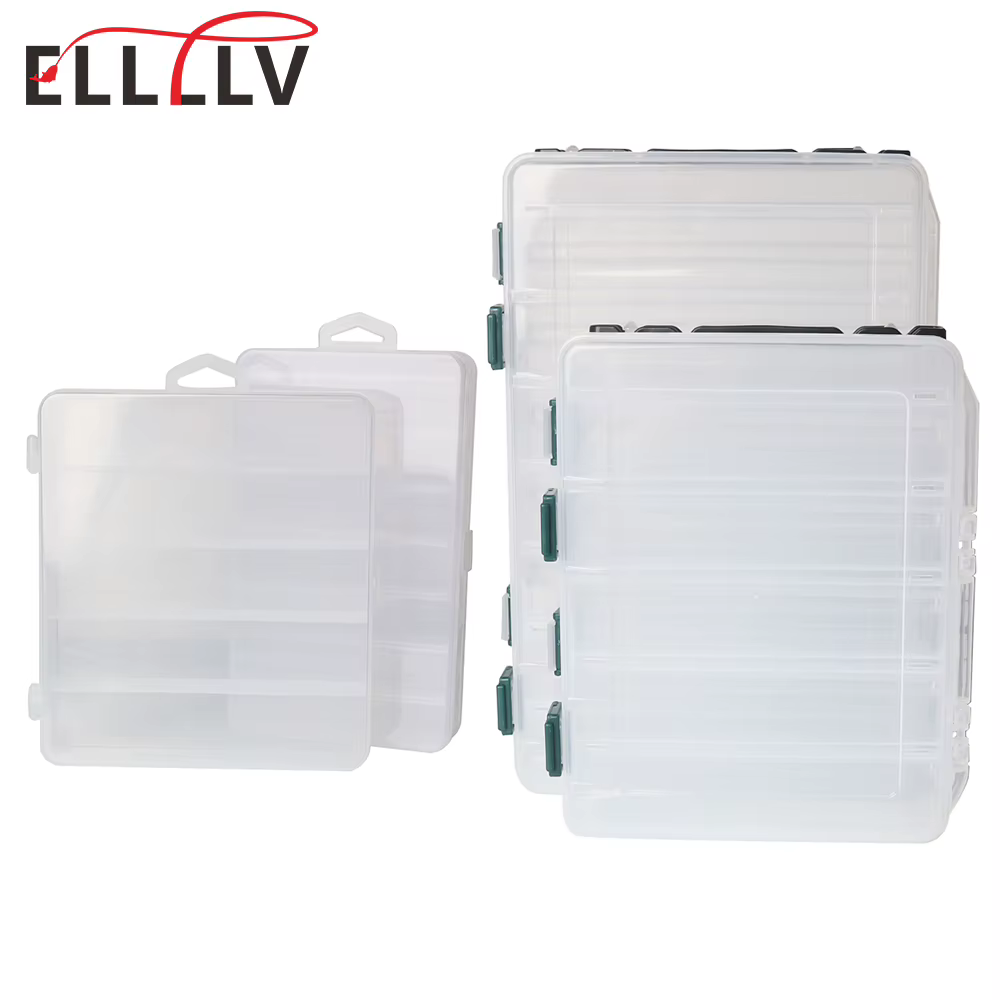 Caja porta-señuelos EGI y Bass – Estuche aparejos de pesca