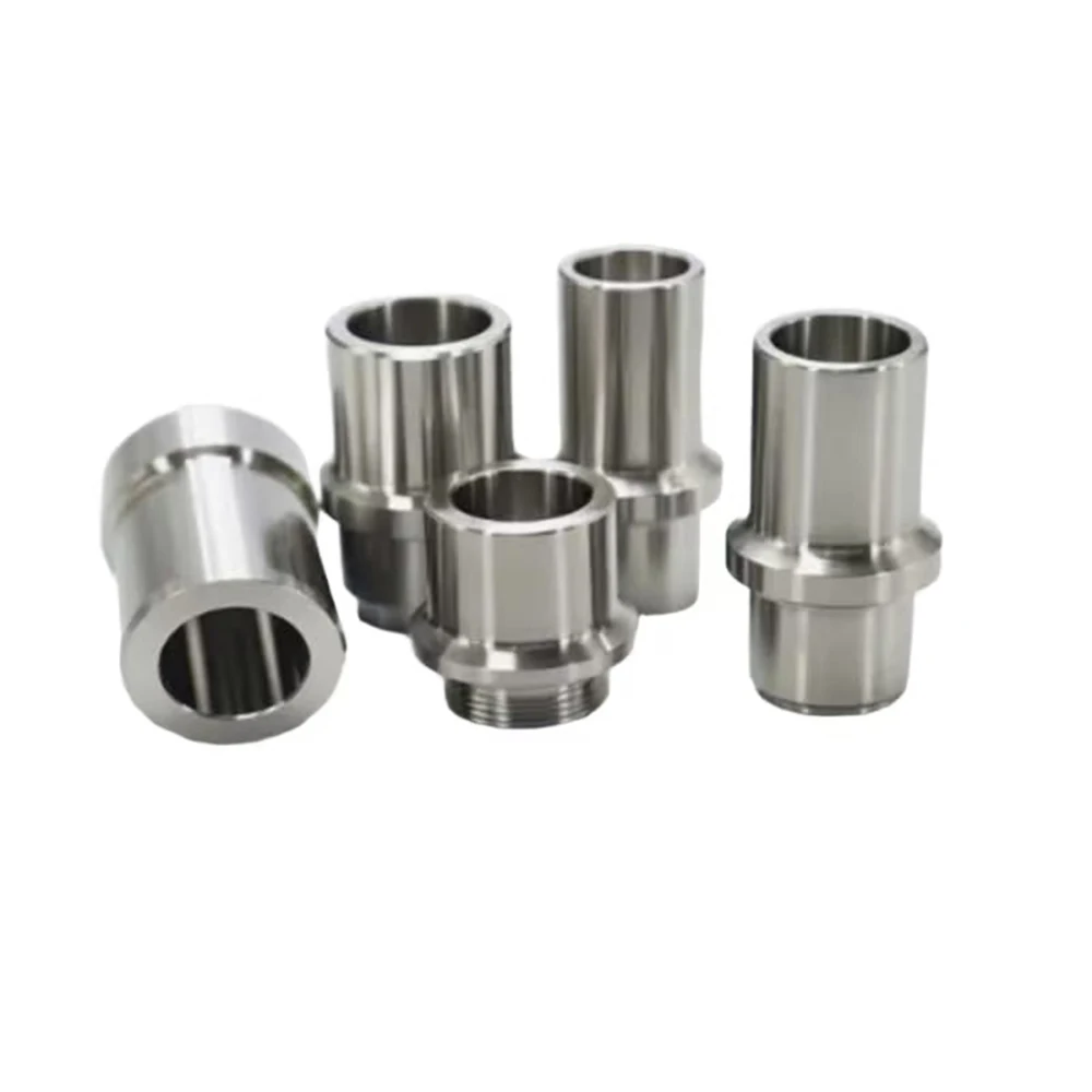 Casquillos de acero inoxidable mecanizados CNC de precisión a medida OEM - imagen 3