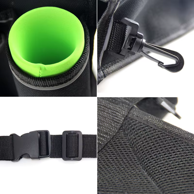Bolsa de pierna pesca Oxford – Portacañas y organizador herramientas - imagen 5