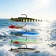 Swimbait de silicona suave con cabeza jig para lubina depredadora - imagen 4