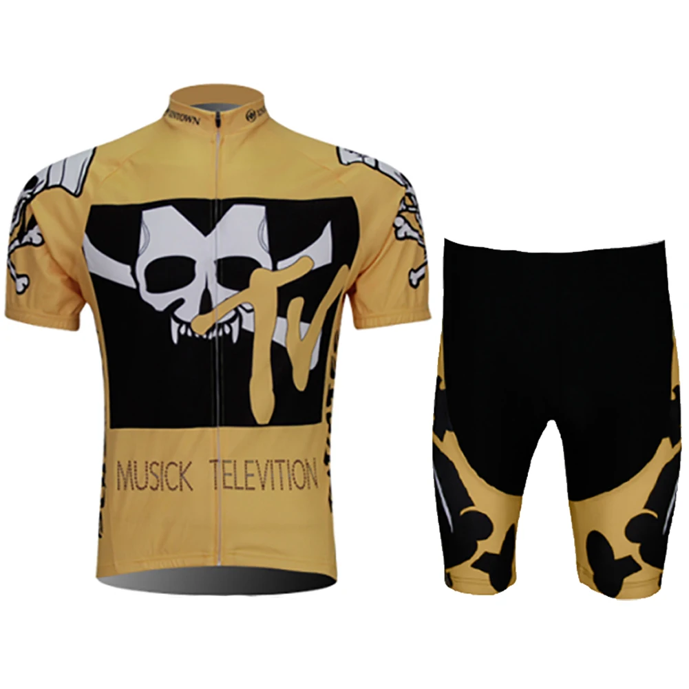 Conjunto de ciclismo hombre con gel 3D, secado rápido MTB - imagen 3