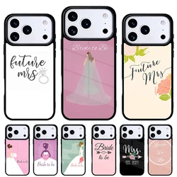 Funda para iPhone 17 Air con carcasa trasera Novia Próximamente