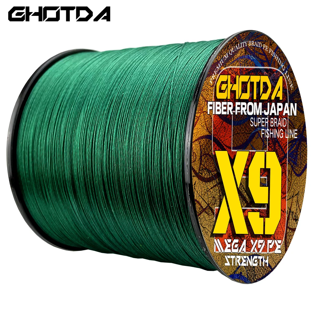 GHOTDA trenza multifilamento PE 20-120lb – 300m - imagen 3