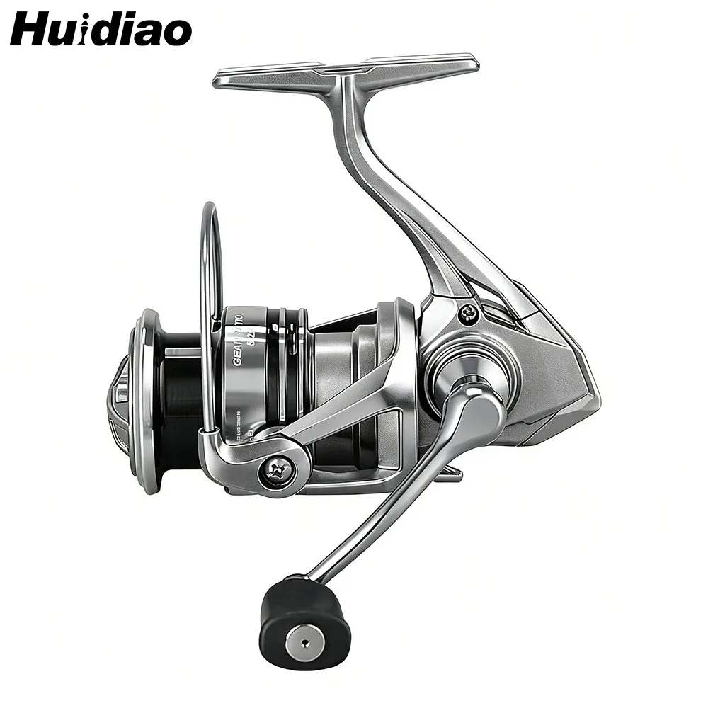 Carrete giratorio Huidiao Zero Play, freno 8 kg, lance suave - imagen 2