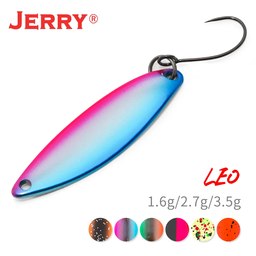 Jerry Micro – Señuelo giratorio ultraligero de latón para lago