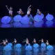 Sombrilla Hanfu de papel encerado, borlas en seda y estilo antiguo - imagen 3