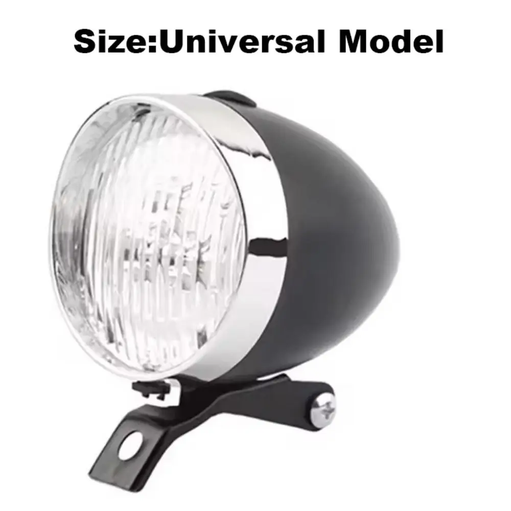 Luz delantera bicicleta LED potente con soporte – Faro negro nocturno - imagen 5