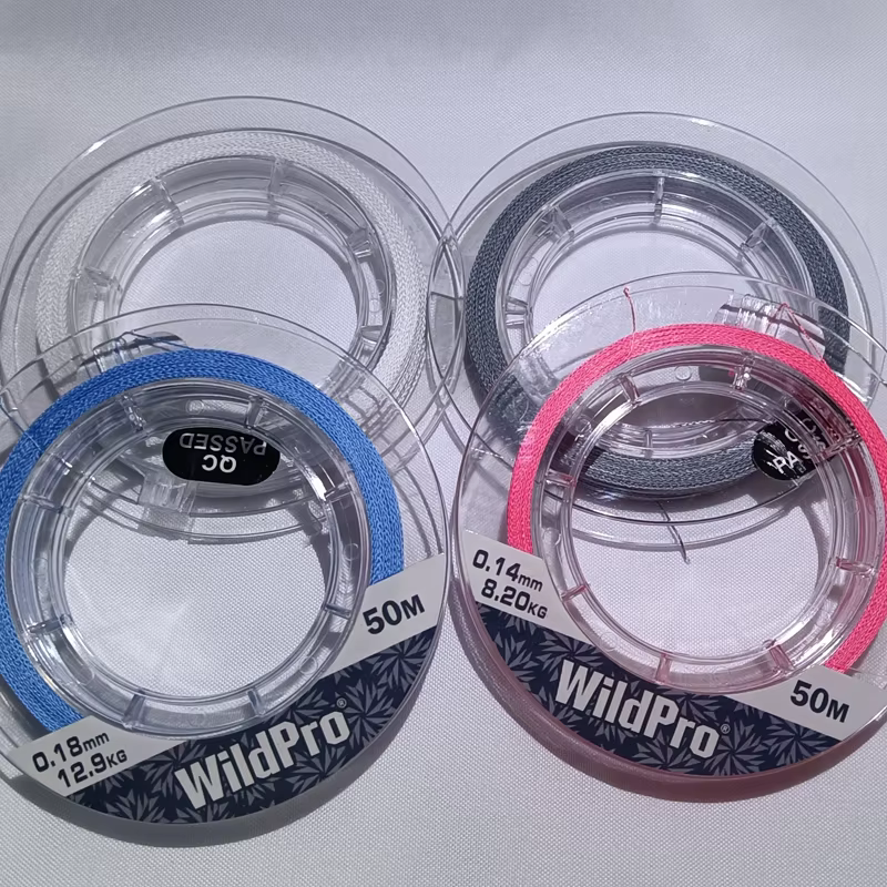 Línea multifilamento trenzada PE superresistente para pesca en hielo - imagen 3