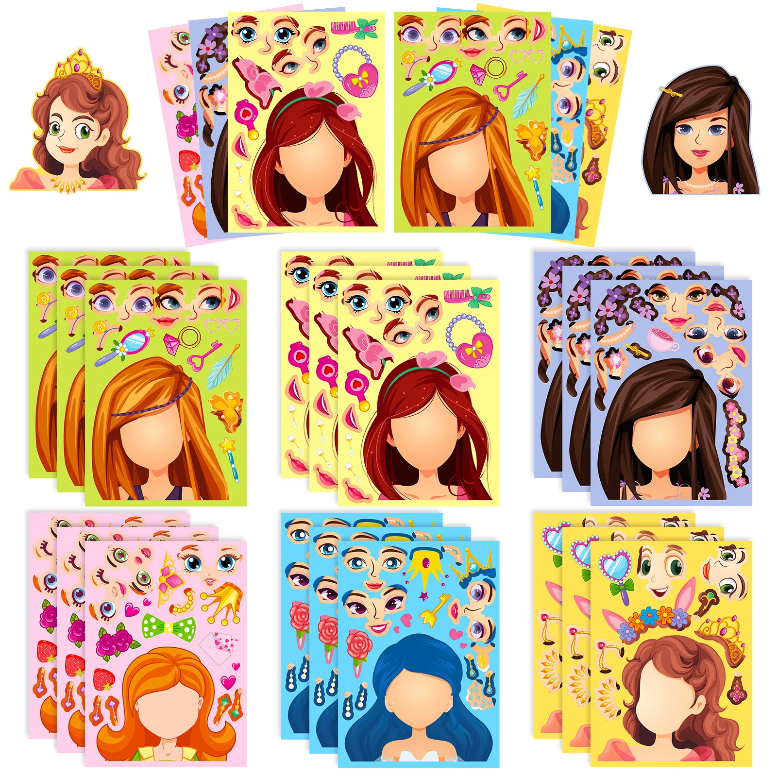 Rompecabezas DIY Puzzle Princesas – Manualidad infantil para niñas - imagen 5