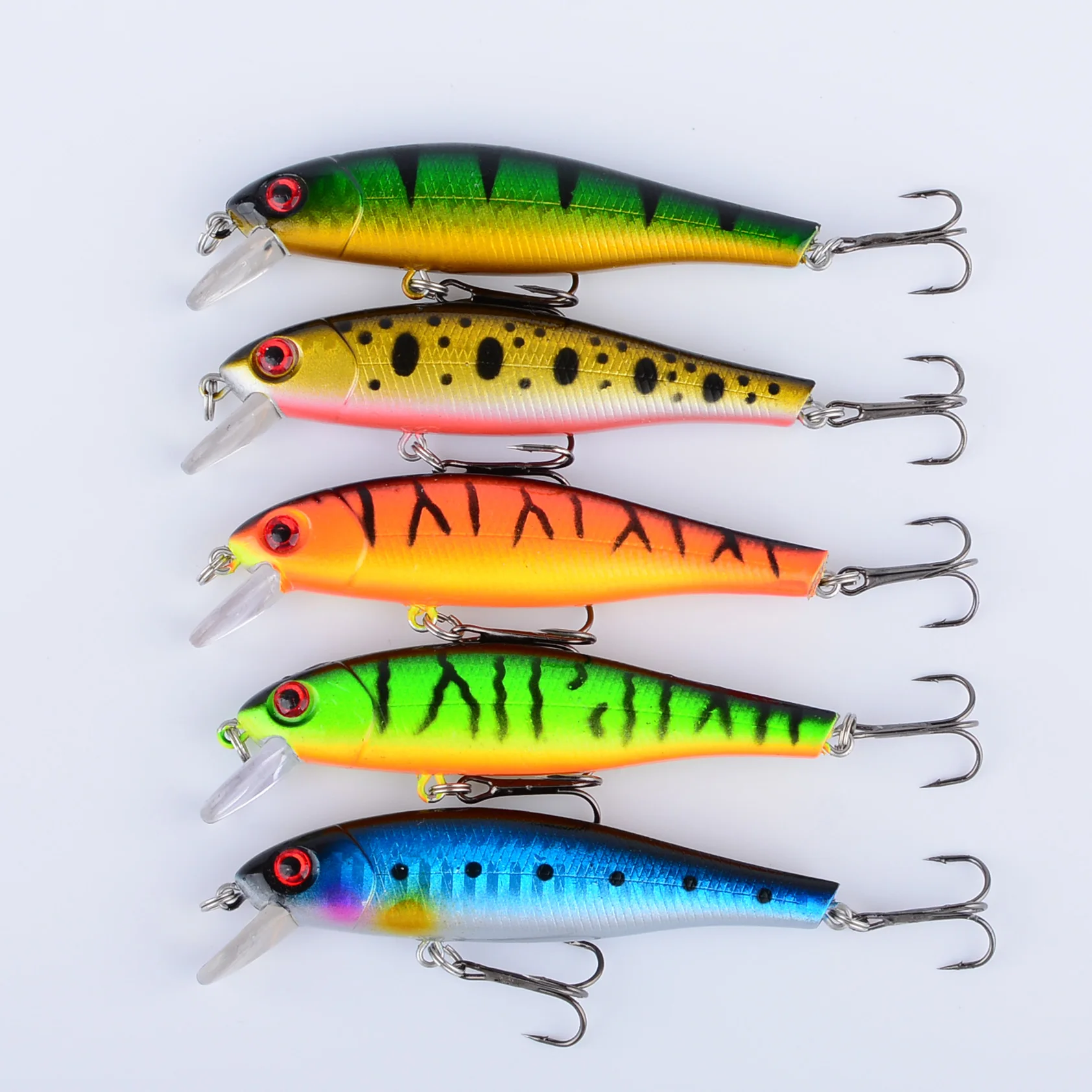 Kit de señuelos duros para carpa: wobbler, crankbait y spinner - imagen 2