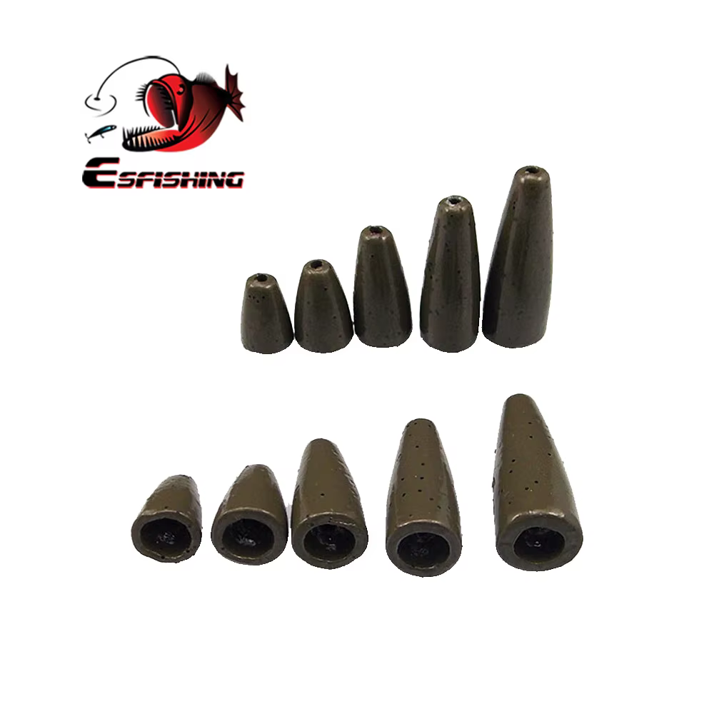 ESFISHING Cabezas Plomadas – Jig Heads para Vinilo