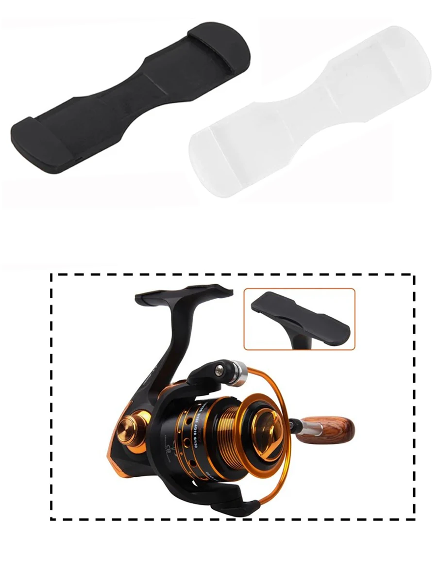 Funda elástica de goma para proteger carrete de pesca