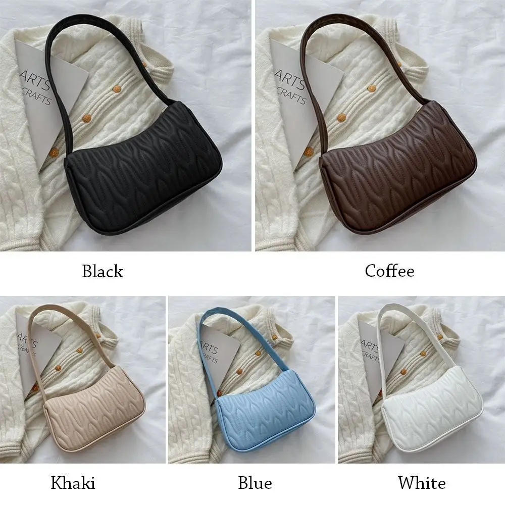 Bolso bandolera informal de color liso para mujer, mensajero - imagen 2