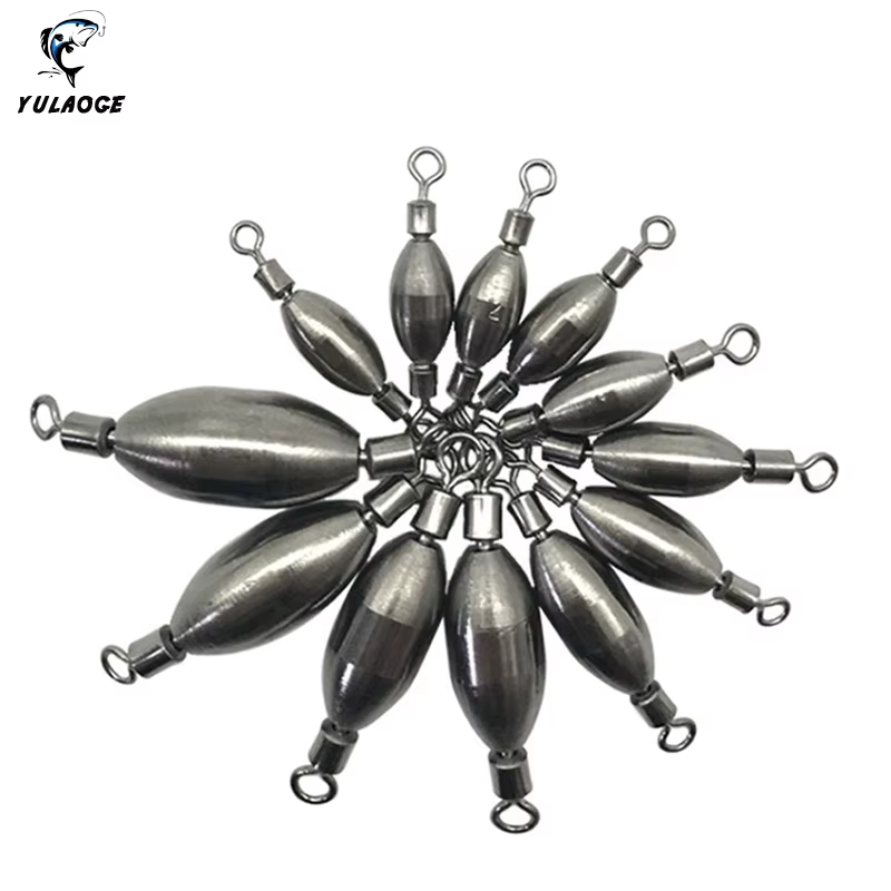 Lastre para boya de pesca deportiva en latón y zinc con conector - imagen 5