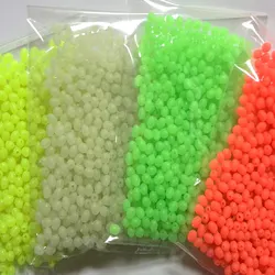 Cuentas oliva doradas surtido de colores brillantes para pesca