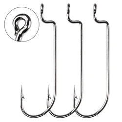 Anzuelos circulares estrechos para carpa lubina y crankbait