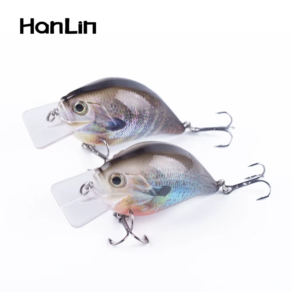 Hanlin Crankbait Squarebill – Señuelo flotante para lucio
