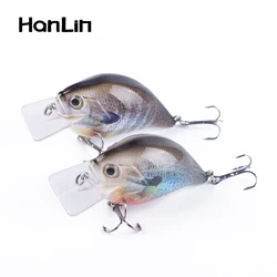 Hanlin Crankbait Squarebill – Señuelo flotante para lucio