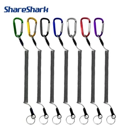 ShareShark cordón de seguridad con mosquetón anticaídas para pesca