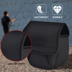 Funda protectora carrete impermeable anticolisión acolchada negra