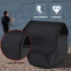 Funda protectora carrete impermeable anticolisión acolchada negra